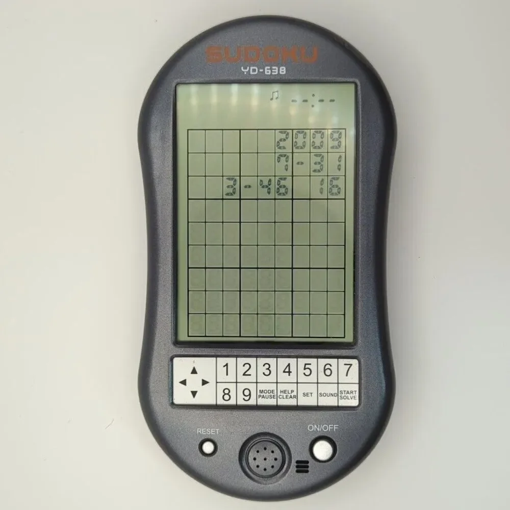 Bits and Pieces SUDOKU Electronic Handheld Game YD-638 - Over 1 Million Puzzles‎